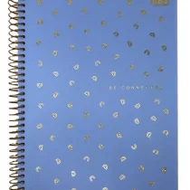 Caderno De 10 Mat. Be Connected Azul 160 Fls. – Tilibra