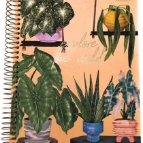 Caderno Naturalis Laranja 10 Mat. 160 Fls. – Tilibra