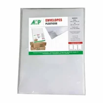 Envelope Plástico C/ Furo 240mm x 325mm UN. - Acp