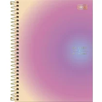Caderno Espiral Peq. Be Free e Be Yourself Rosa 80 Fls. - Tilibra