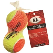 Bola De Tennis - Beach Laranja E Amarela C/ 6 UN. - Kit