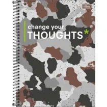 Caderno Espiral Thoughts Hide 80 Fls. - Tilibra