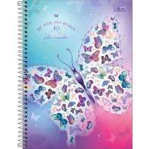 Caderno Espiral Daisy - Smile 80 Fls. - Tilibra