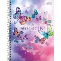 Caderno Espiral Daisy - Awesome 80 Fls. - Tilibra