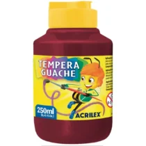 Tinta Guache Vinho 250 Ml - Acrilex