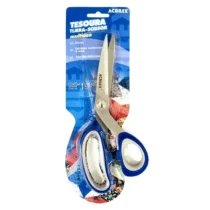 Tesoura Multiuso Azul 20 Cm UN. - Acrilex