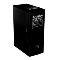 Arquivo Morto Preto 360 mm X 250 mm X 135 - Polibras