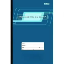 Livro Movimento De Caixa 1/4 C/ 100 Fls. - Animativa