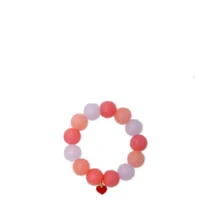 Borracha em Pulseira Holic Coração UN. - Tris