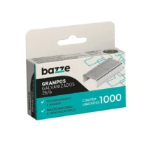 Grampos Galvanizados 26/6 1000 UN. - Bazze