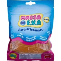 Massa De EVA Marrom P/ Modelagem 50 G UN. - Make+