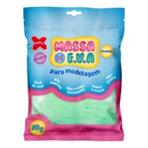 Massa De EVA Verde Claro P/ Modelagem 50 G UN. - Make+