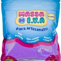 Massa De EVA Roxo P/ Modelagem 50 G UN. - Make+