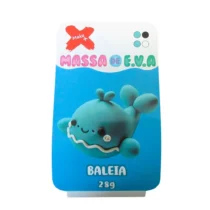 Massa De Eva Baleia 28 G C/ 4 Cores Un. - Make+