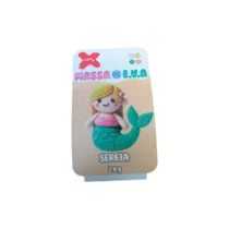 Massa De Eva Sereia 28 G C/ 4 Cores Un. - Make+