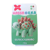 Massa De Eva Estegossauro 28 G C/ 4 Cores Un. - Make+