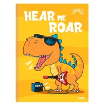 Caderno Brochura Dinossauro C/ Capa Amarela 80 Fls UN. - SD