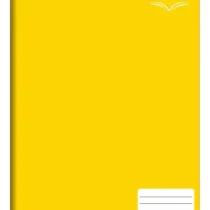Caderno Brochura Class 80 Fls Amarelo UN. - Foroni