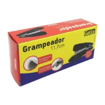 Grampeador Metal 11,7 cm Preto P/ 20 Folhas UN. - Gatte