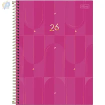 Agenda Espiral Spot 2026 C/ 200 Fls Rosa UN. - Tilibra