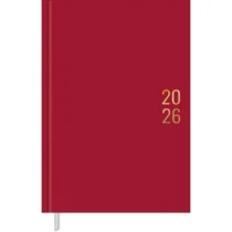 Agenda Peq Napoli 2026 C/176 Fls Vermelha UN. - Tilibra