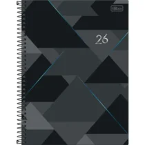 Agenda Peq Espiral Spot 2026 C/ 200 Fls Preto UN. - Tilibra