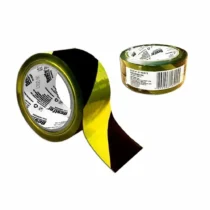 Fita Zebrada Preto E Amarelo 48 mm x 100 m  UN. - Bestfer