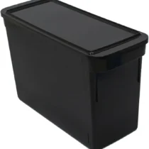 Caixa Organizadora Multiuso preta  433mm x 180mm x 270 mm UN. - Maxcril