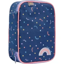 Estojo Box Académie Dots Azul UN. - Tilibra