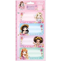 Etiqueta Adesiva Escolar Jolie C/ 8 UN. - Tilibra