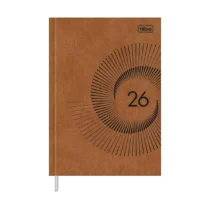 Agenda Peq Prátika 2026 C/176 Fls Laranja UN. - Tilibra