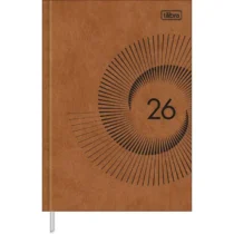 Agenda Peq Prátika Master 2026 C/176 Fls Laranja UN. - Tilibra