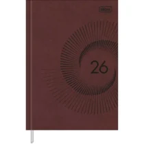 Agenda Peq Prátika Master 2026 C/176 Fls Vermelha UN. - Tilibra