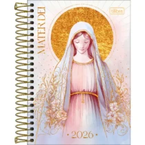Agenda Espiral Bíblica Materdei 2026 C/208 Fls UN. - Tilibra