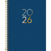 Agenda Espiral Lume Azul 2026 C/ 176. Fls. - Tilibra