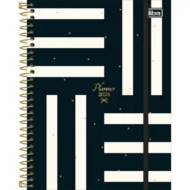 Planner Espiral West Village 2026 Listrado Branco C/80 Fls UN. - Tilibra