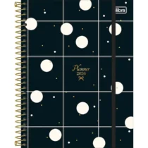 Planner Espiral West Village 2026 Bolinha Branca C/80 Fls UN. - Tilibra