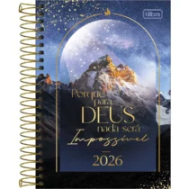 Agenda Louvor 2026 Azul C/ 206 Fls. - Tilibra