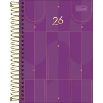Agenda Peq Espiral Spot 2026 C/ 200 Fls Roxa UN. - Tilibra