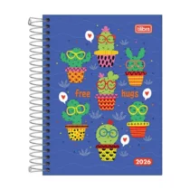 Agenda Espiral D+ 2026 C/176 Fls Cacto  UN. - Tilibra