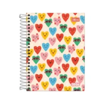 Agenda Espiral D+ 2026 C/176 Fls Coração UN. - Tilibra