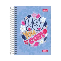 Agenda Espiral D+ 2026 C/176 Fls Yes You Can UN. - Tilibra