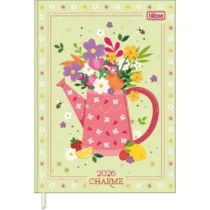 Agenda Peq Charme Verde 2026 C/ 176 UN. - Tilibra