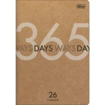 Planner Kraft Work 2026 C/20 Fls 365 Days UN. - Tilibra
