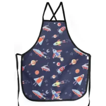 Avental Infantil Foguete Azul Escuro UN. - Maxcril