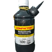 Reabastecedor Preto P/ Quadro branco 500 Ml UN. - Compactor