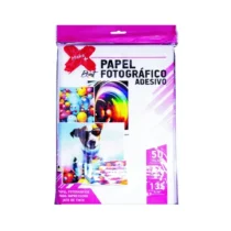 Papel Fotográfico Adesivo C/ 50 Fls A4 135 G/M UN. - Make+