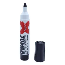 Marcador Jumbo Preto P/ Quadro Branco UN. - Make+