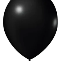 Balão de Soprar Nº 9 Redondo Preto  C/50 UN. - Picpic