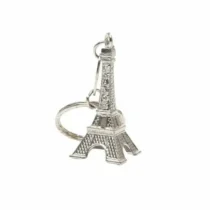 Chaveiro Torre Eiffel Prata UN. - Make+
